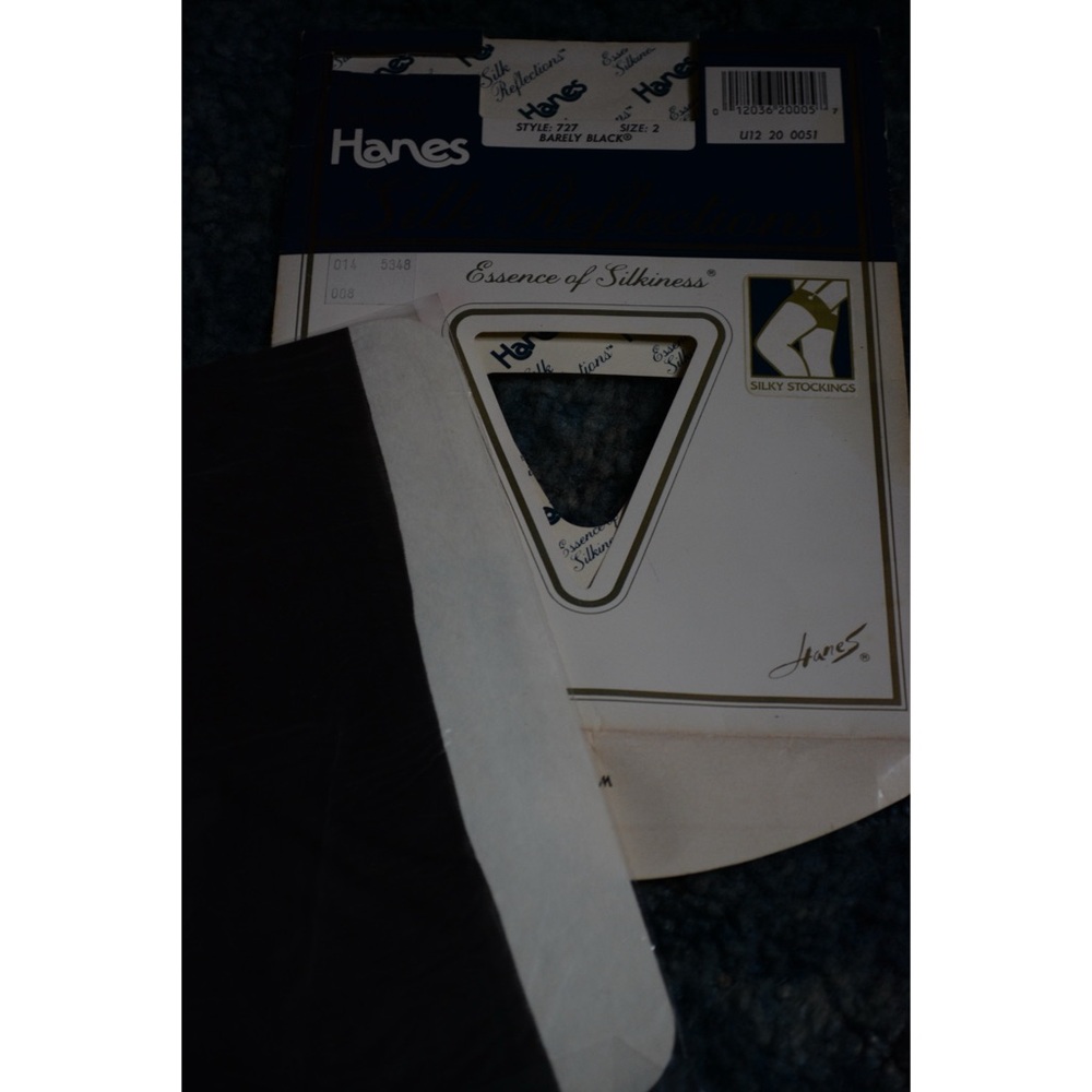 VTG 1987 Hanes Silk Perfections nylon stockings